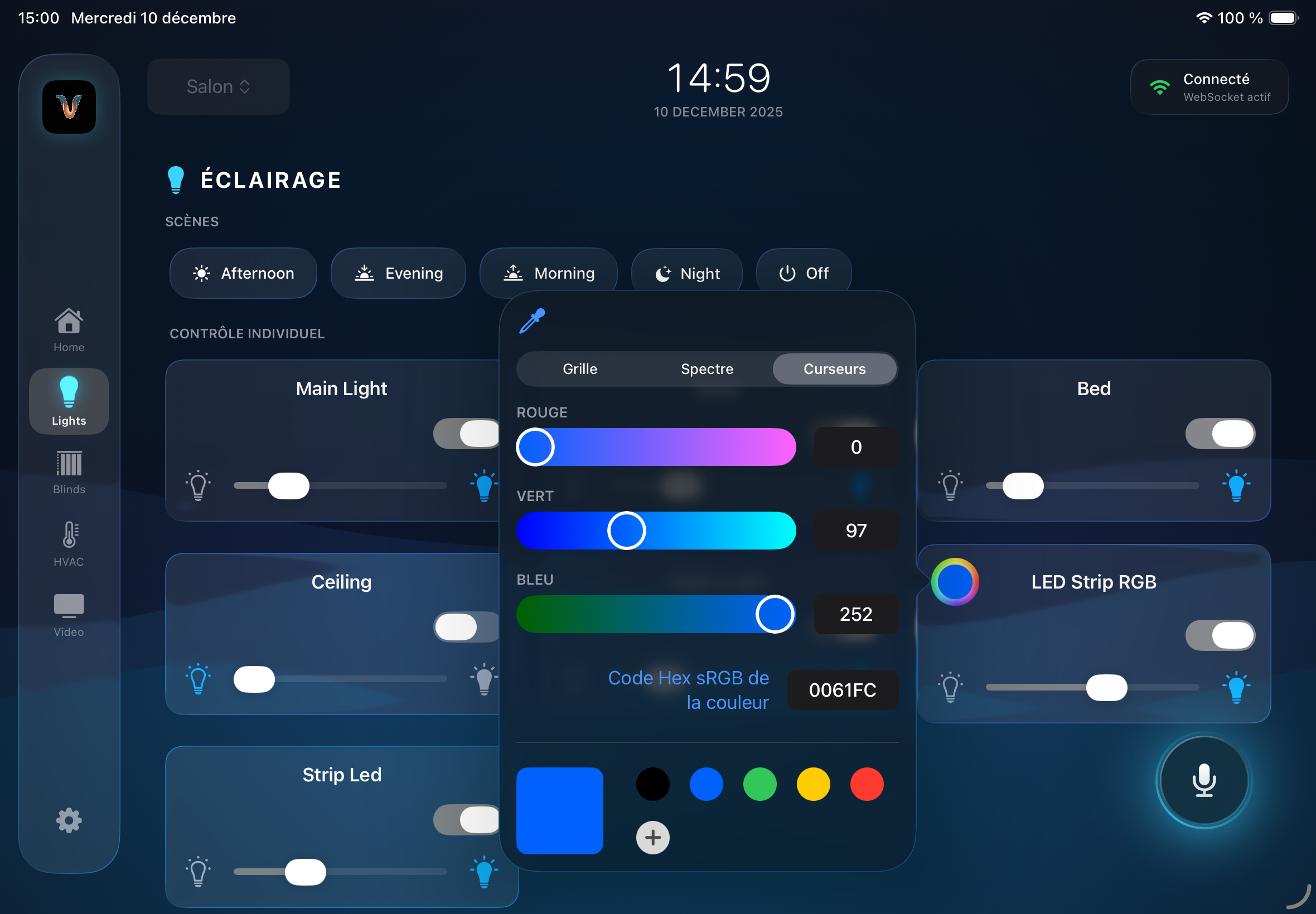 Vesta - Smart Home Control